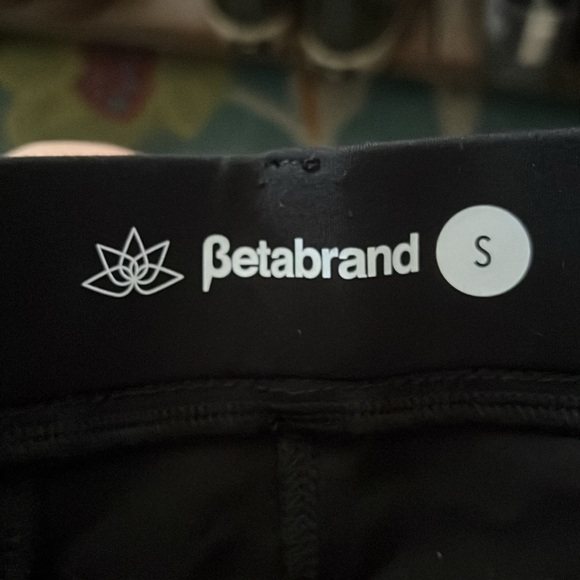 Betabrand Black Straight Leg Pant Women’s Small - Picture 6 of 7